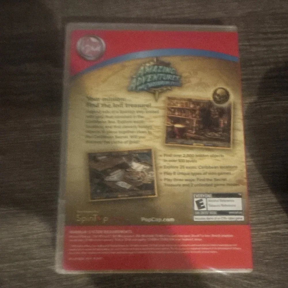 PopCap Amazing Adventures: The Caribbean Secret PC CD-ROM Game E (Everyone)